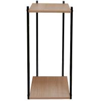 Полка №70-02 мебельная для цветов ТАКСОНИЯ ЛДСП 32*h70 2 гор РЗДИ