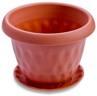 Кашпо "Розетта" 21л терракот С130ТЕР