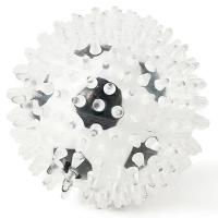 Игрушка с Мяч игольчатый прозрачный 9см ИС-27