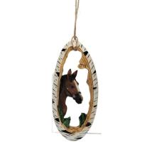 Лошадка подвеска (гнедая) 718612/D242