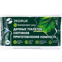 Биопрепарат Экомик для дачных туалетов и септиков 80гр