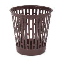 Корзина д/бумаг Матрица 9л коричневый М8216 /8шт/ Альтерн