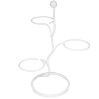 Подставка Настольная РЗДИ РОСТОК 3 горшка белая