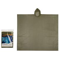 Дождевик "Пончо" 120*130см р-р L зеленый материал ПЕВА