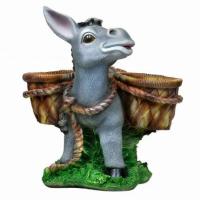 Ослик с корзинками H35см 123483/ К049