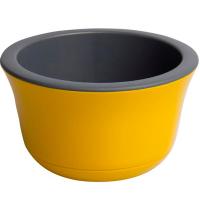 Кашпо Омега 2,4л медовый/антрацит ОМ20-34