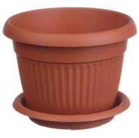 Кашпо ЛИВИЯ 0,6л терракот М 3009