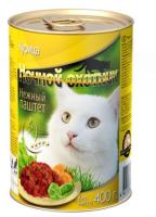 Корм для кошек Ночной охотник 415г ПАШТЕТкурица