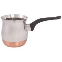 Кофеварка (турка) 650мл стальная с медным дном