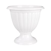 Вазон на ножке высокий 18л Жасмин белый М1393