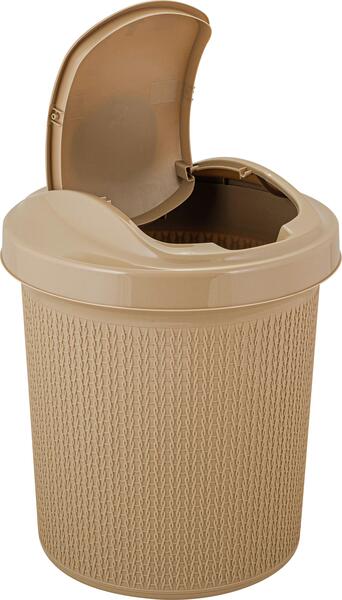 Контейнер для мусора Soul 12л кофейный SV4065КФ