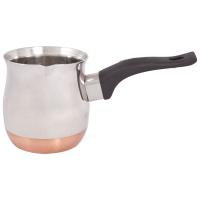 Кофеварка (турка) 450мл стальная с медным дном