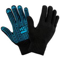 П246771 Перчатки хб рабочие с ПВХ 7,5 класс 5 нитей XL черные /шт АПИ