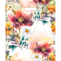 ВУР58820 Пакет 36*43 Луговые цветы 1ШТ с выруб. ручкой ПЭ /50/1000шт/