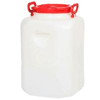 Бочка 50л Дачная квадратная белый