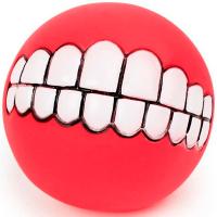 Игрушка с Мяч улыбашка 7см ИС-42 красный