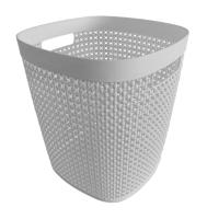 Корзина для бумаг 10л ПИРУЛА смоки М2500 