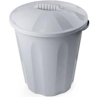 Бак универсальный 40л с крышкой серый /37040/VERDE