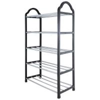 Полка для обуви 5-ти ярусная  42*18,2*69,5см металл+пластик 312185