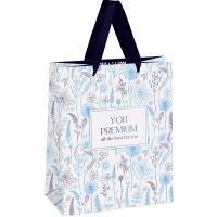 Пакет подарочный 18*23*10см "Beauty" фольга, матовая ламинация MESHU/Рельеф