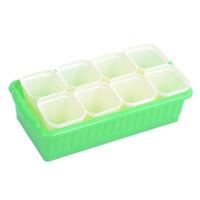 Рассадник набор 8*250мл Дом и Дача зеленый с ящиком д/рассады /10шт/Рад