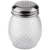 Солонка/перечница SPEZIA 150 мл стеклянная со стальной крышкой 109042 /144шт/Mallony