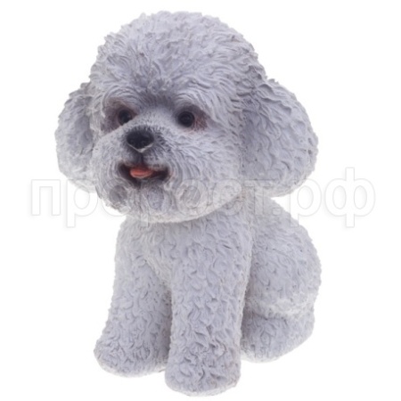 Копилка Пудель(белый) L12W9H15см 626834/SK044
