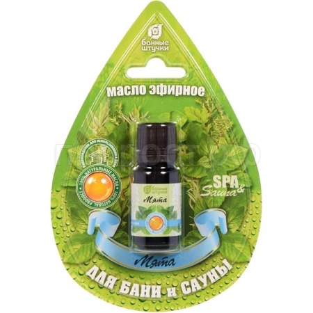 Эфирное масло Банные штучки 10мл мята блистер 32212