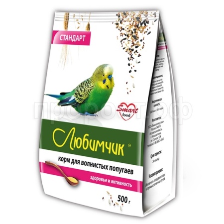 Любимчик для попугаев Стандарт 500гр
