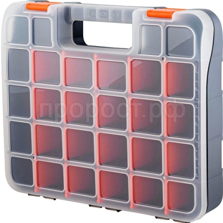 Органайзер д/мелочей 382*322*74 Expert-15 серо-свинцовый/оранжевый BR3836 /8шт/ПР