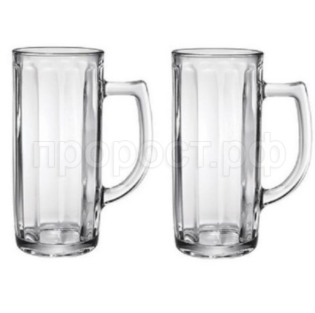 Кружка для пива "ГАМБУРГ" 2шт 330мл