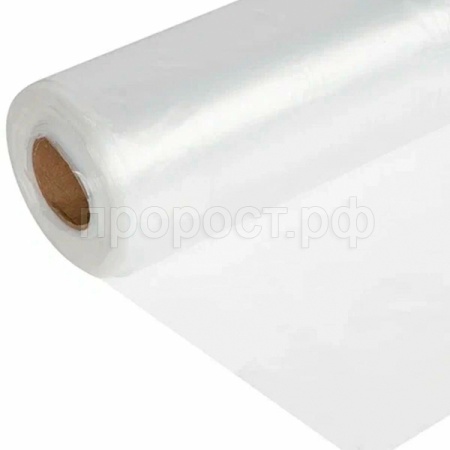 Пленка парниковая 150мк 3*100м (900*2+300*4) рулон фальц.прозрачная (0-20)