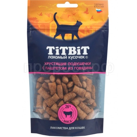 Лакомство К Подушечки с паштетом говядина 60г/025321