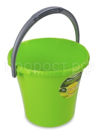 Ведро Либерти 7л салатовый С603 /20шт/Мартика
