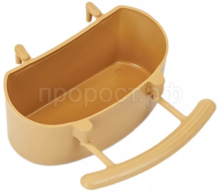 Кормушка д/птиц меж прутиков 50мл малая открытая 5069беж/Дарэлл