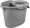 Ведро 12л с отжимом МОП Vogue серебрянный SV3827СБ /12шт/ПР