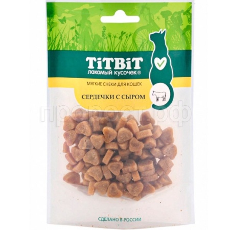 Лакомство К Сердечки с сыром 50г/017470