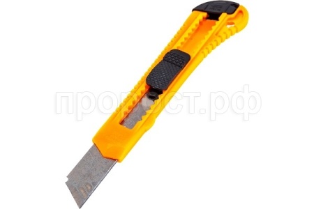 Нож 18мм с выдв.лезвием 18CUT25