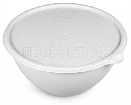 Миска-салатница Риччи 3,2л светло-серый С861СЕР