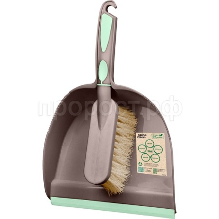 Щетка-сметка с совком Green Republic платан SC5513 /10шт/ПР
