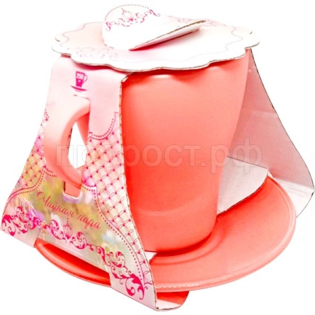 Чайная пара Апрель оранжевый /2649-Н7