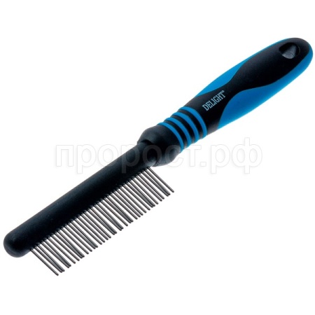 Расчёска DeLIGHT c вращающимися зубьями 37 зубьев 18мм 348437А/12/Пет Лайн