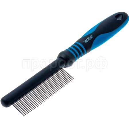 Расчёска DeLIGHT с кольцами 37 зубьев 20мм 34837/12/Пет Лайн