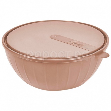 Салатник ЭКО Sugar&Spice 5л с крышкой латте SE1868/16шт/ПР