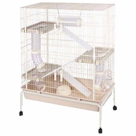 Клетка для крупных грызунов трехэтажная SY2214, на колесах 101,5*51*130см/40691079