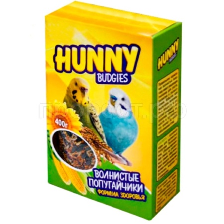 Птицы Ханни д/волнистых попугаев зерносмесь 400гр/20шт/Вестерн