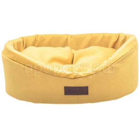 Лежанка Релакс 50х40х16см желтая/92000103/Каскад