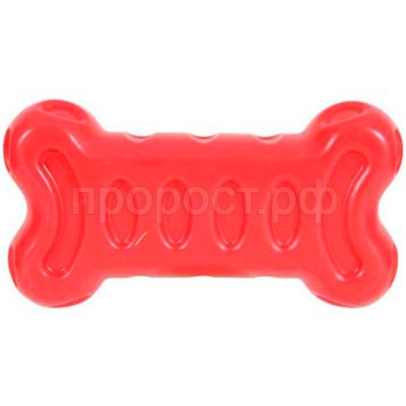 Игрушка с Кость термопластичная резина (красная)19см/479056/Триол