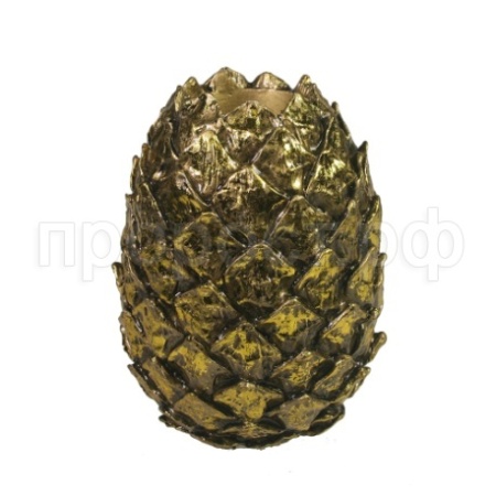 Подсвечник Ананас (золото) L10W10H14  713896/I117