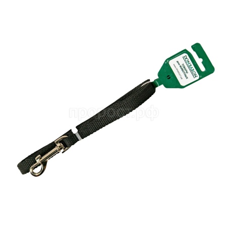 Поводок капрон 15мм*2м черный  DONBARON